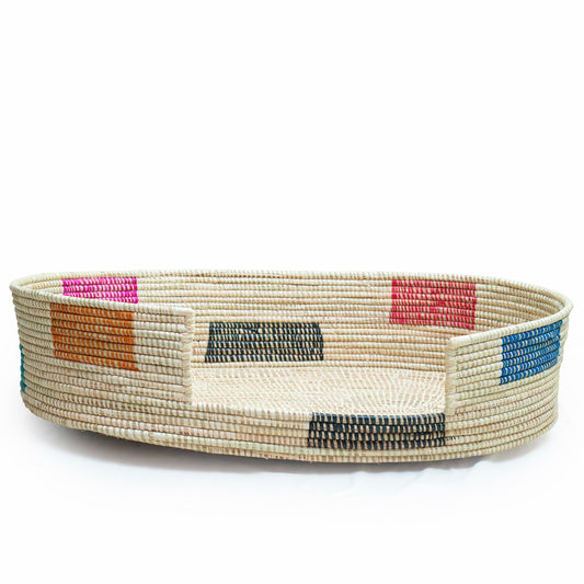 Zanzibar Handwoven Eco-Friendly Pet Bed